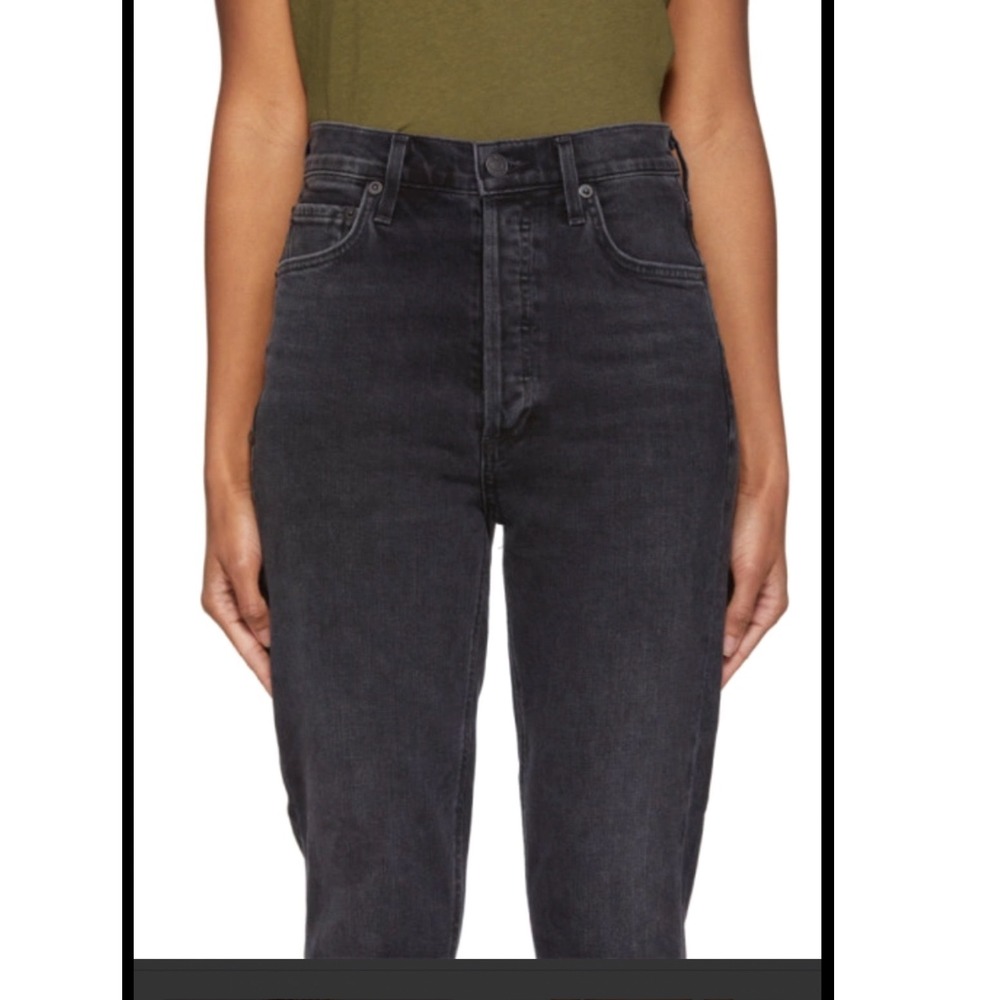 AGOLDE Nico Slim Fit jeans 31 boho Layered minimalist‎ flattering staple classic
